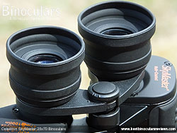 Eyecups on the Celestron SkyMaster 25x70 Binoculars