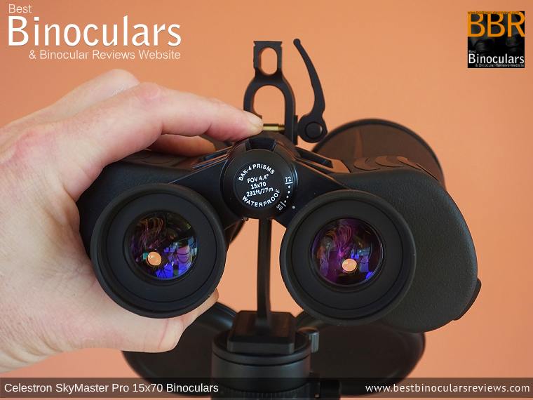 Focusing the Celestron SkyMaster Pro 15x70 Binoculars