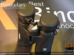 Rain Guard on the Celestron TrailSeeker ED 8x42 binoculars