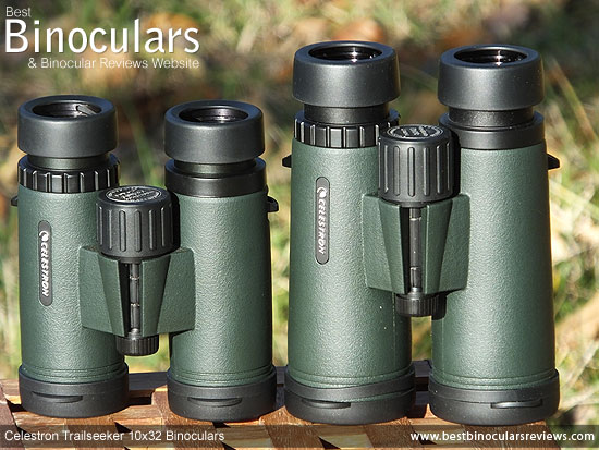 Comparison between the 8x42 and the 10x32 Snypex Knight ED Binoculars