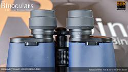 Eyecups on the Discovery Gator 8-20x25 Binoculars