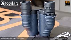 Underside of the Discovery Gator 8-20x25 Binoculars