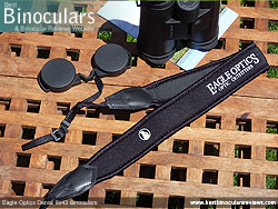 Neck Strap included with the Eagle Optics Denali 8x42 Binoculars