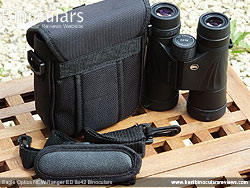 Rear view of the Carry Case for the Eagle Optics NEW Ranger ED 8x42 Binoculars