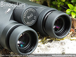 Eyecups on the Eagle Optics NEW Ranger ED 8x42 Binoculars