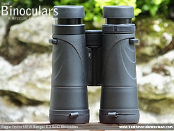 Underside of the Eagle Optics NEW Ranger ED 8x42 Binoculars