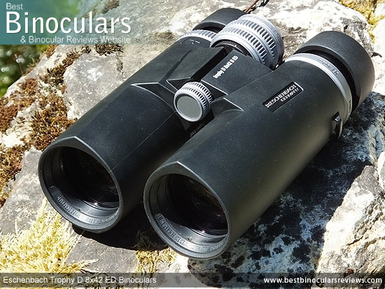 42mm Objective Lenses on the Eschenbach Trophy D 8x42 ED Binoculars