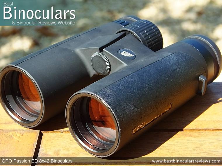 42mm Objective Lenses on the GPO Passion ED 8x42 Binoculars