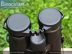 Rain Guard on the GPO Passion HD 10x42 Binoculars