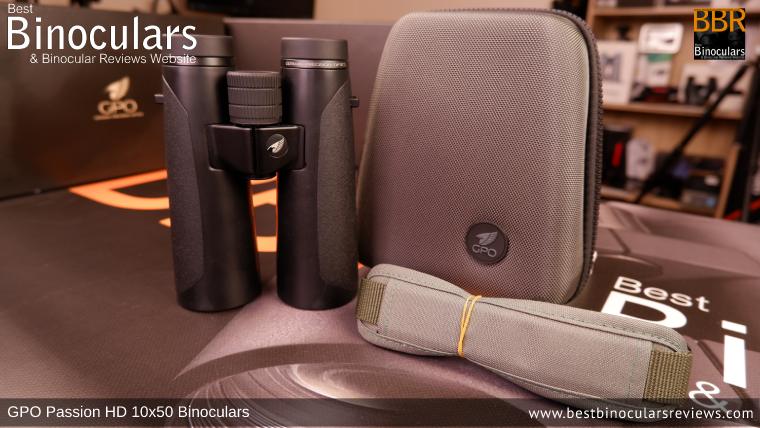 The GPO Passion HD 10x50 Binoculars Carry Case