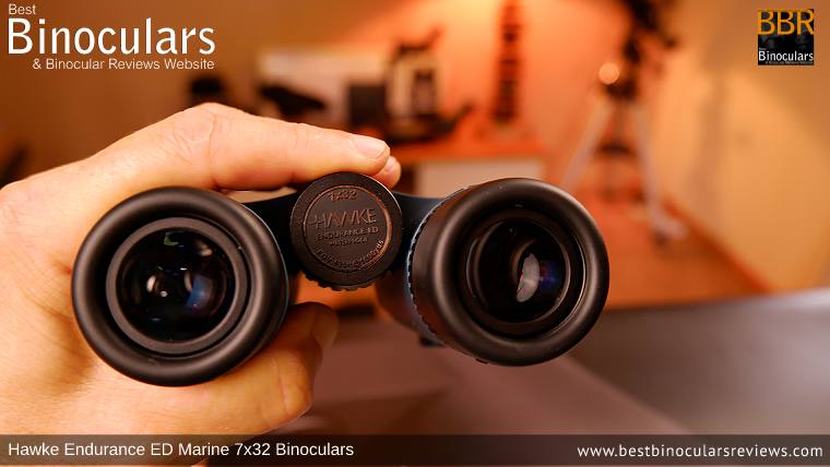 Focus Wheel on the Hawke Endurance ED Marine 7x32 Binoculars