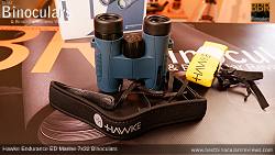 Neck strap on the Hawke Endurance ED Marine 7x32 Binoculars