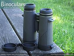 Underside of the Hawke Frontier 8x42 ED X Binoculars