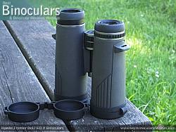 Underside of the Hawke Frontier 8x42 ED X Binoculars