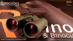 Tripod adapter attached onto the Hawke Frontier APO 10x42 Binoculars