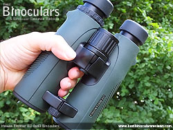 Open Bridge Design on the Hawke Frontier ED 8x43 Binoculars