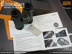 Cleaning Cloth for the Hawke Frontier ED X 8x32 Binoculars