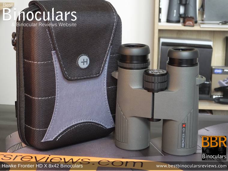 Inside the Hawke Frontier 8x42 HD X Binoculars Carry Case