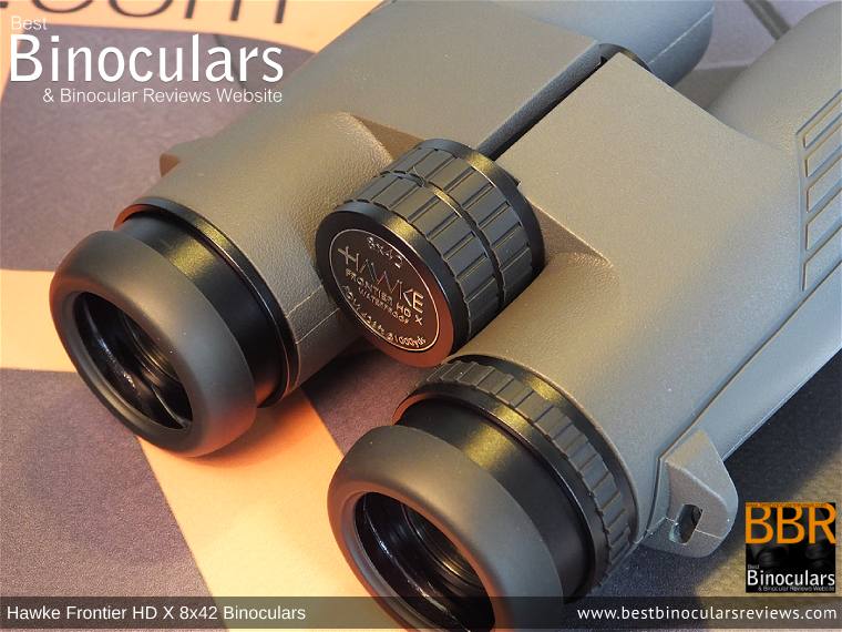 Focus Wheel on the Hawke Frontier 8x42 HD X Binoculars