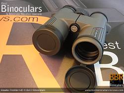 Objective Lens Covers on the Hawke Frontier 8x42 HD X Binoculars