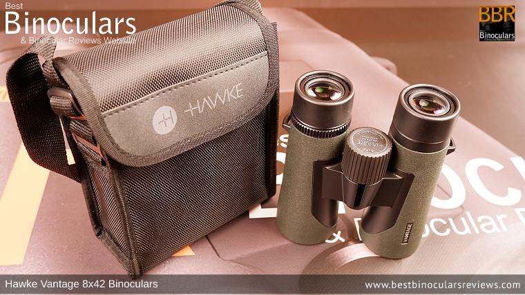 Inside the Hawke Vantage 8x42 Binoculars Carry Case