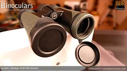 Objective Lens Covers on the Hawke Vantage 8x42 Binoculars