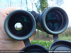 Objective Lenses on the Helios Mistral WP6 8x42 Binoculars