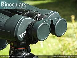 Rainguard on the Helios Stellar-II 15x70 Binoculars