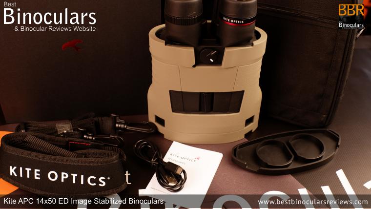 Accessories for the Kite APC 14x50 Image Stabilized Binoculars