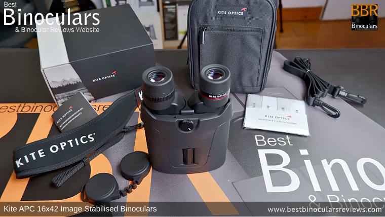 Accessories for the Kite APC 16x42 Image Stabilised Binoculars