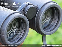 Objective Lenses on the Kite Ibis ED 8x42 Binoculars