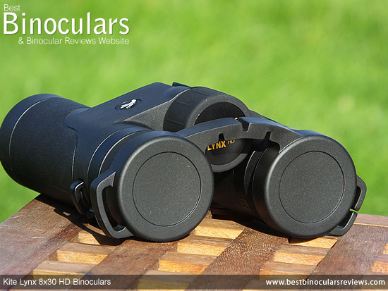 RainGuard on the Kite Lynx HD 8x30 Binoculars