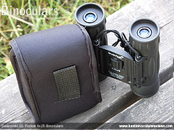 Rear view of the Levenhuk protective pouch