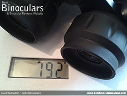 Weight of the Levenhuk Atom 10x50 Binoculars