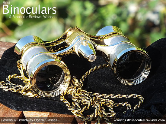 25mm Objective Lenses on the Levenhuk Broadway Opera Binoculars