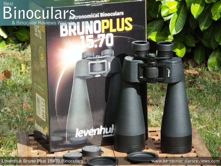 Accessories & Box for the Levenhuk Bruno Plus 15x70 Binoculars