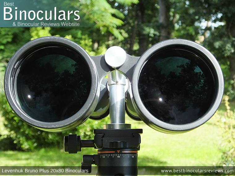 70mm Lenses on the Levenhuk Bruno Plus 20x80 binoculars