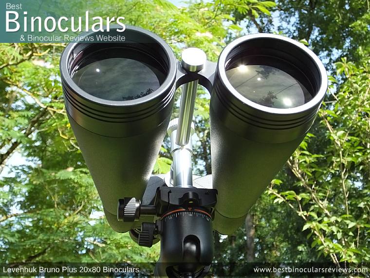 Levenhuk Bruno Plus 20x80 binoculars on a tripod