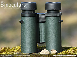 Underside of the Levenhuk Energy PLUS 8x25 Binoculars