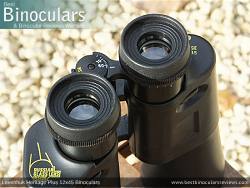 Eyecups on the Levenhuk Heritage Plus 12x45 Binoculars