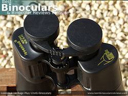 Rain Guard on the Levenhuk Heritage Plus 12x45 Binoculars