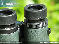 Diopter Adjustment on the Levenhuk Karma PRO 8x32 Binoculars