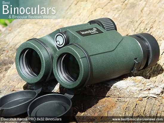 Objective Lenses on the Levenhuk Karma PRO 8x32 Binoculars