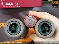 Focus Wheel on the Levenhuk Monaco ED 8x32 Binoculars