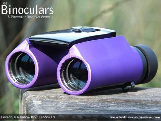 25mm objective lenses on the Levenhuk Energy PLUS binoculars