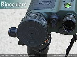 Objective Lens Cover on the Luna Optics LN-DB60-HD Digital Night Vision Binocular