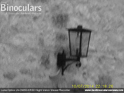 Image taken with the Luna Optics LN-DM50-HRSD Digital Night Vision Monocular at night