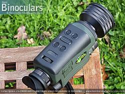 Main Controls on the Luna Optics LN-DM60-HD Digital Night Vision Monocular & Recorder