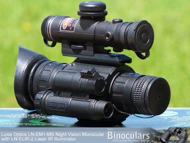 Luna Optics LN-EM1-MS Night Vision Monocular