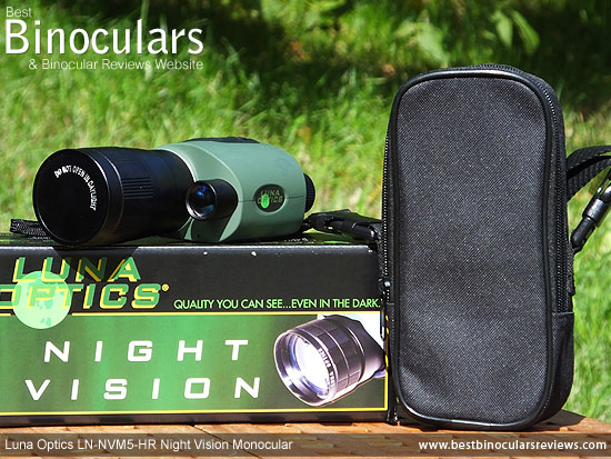 Luna Optics LN-NVM5-HR Night Vision Monocular with Carry Case